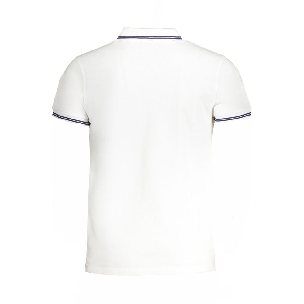 Cavalli Class Bianco Cotton Men Men's Polo
