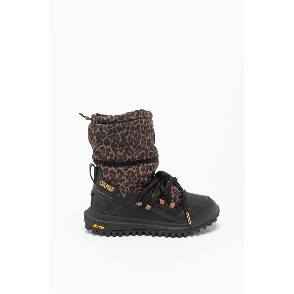 Colmar Black Polyester Ankle Women's Boots