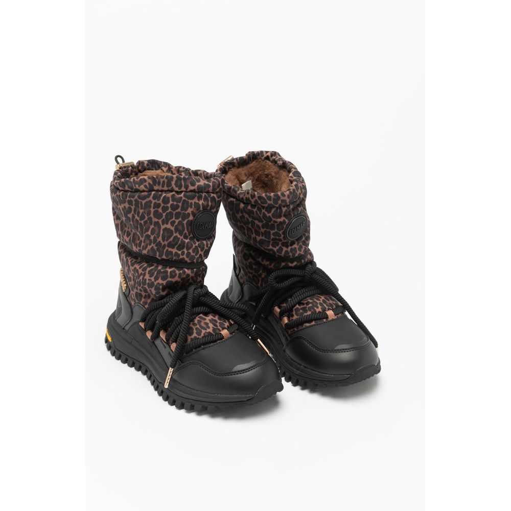 Colmar Black Polyester Ankle Women's Boots
