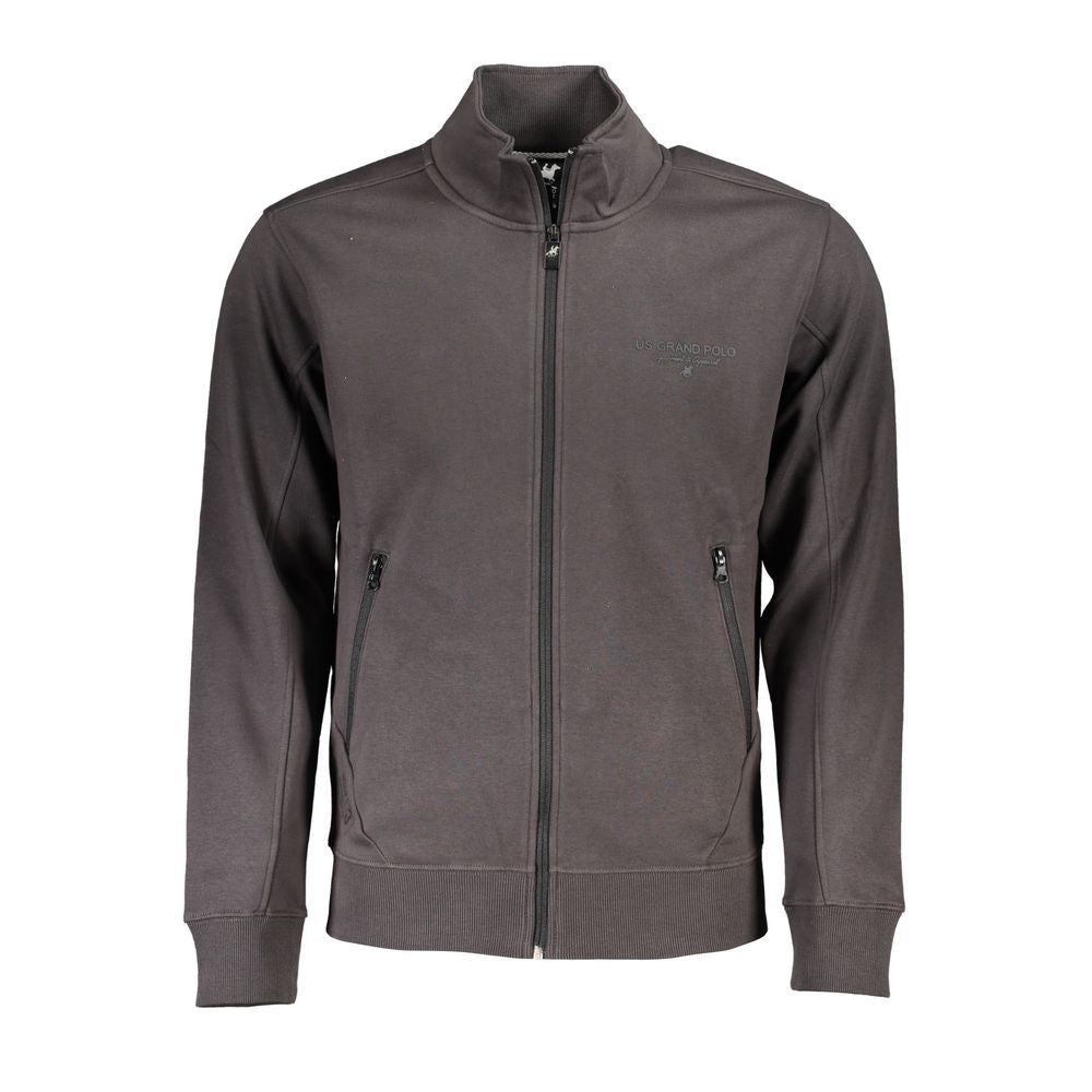 U.S. Grand Polo Grigio Cotton Men's Men's Sweatshirt