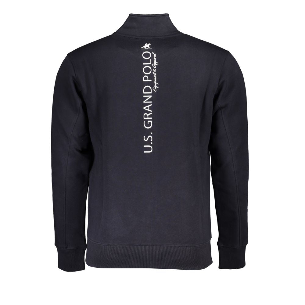 U.S. Grand Polo Blue Cotton Men's Men's Sweatshirt