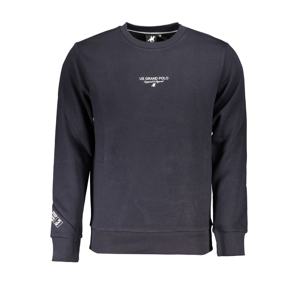 U.S. Grand Polo Blue Cotton Men's Men's Sweatshirt