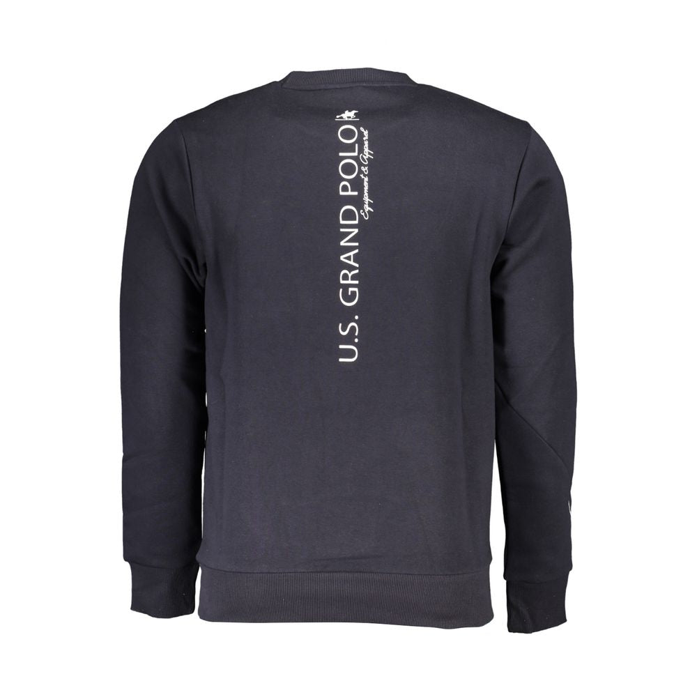 U.S. Grand Polo Blue Cotton Men's Men's Sweatshirt