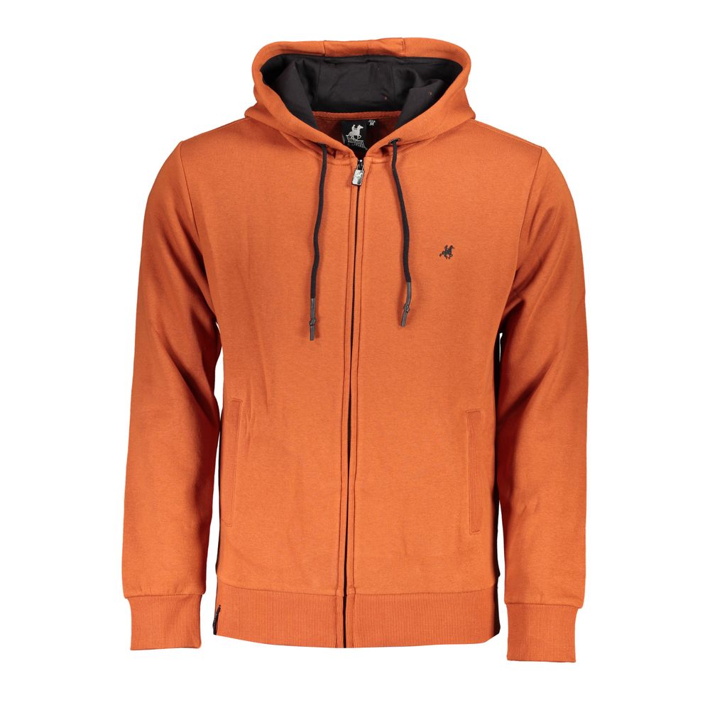 U.S. Grand Polo Bronze Cotton Men Men's Hoodie