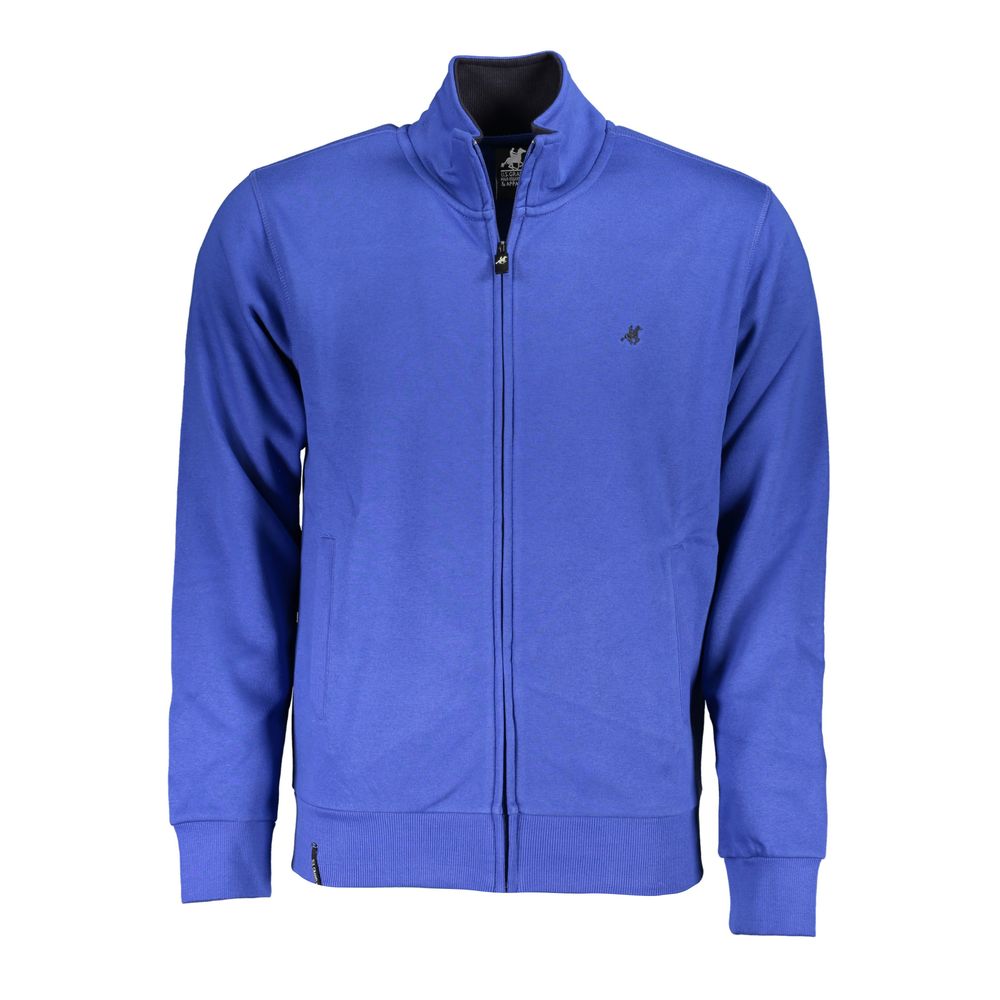 U.S. Grand Polo Blue Cotton Men Men's Sweatshirt