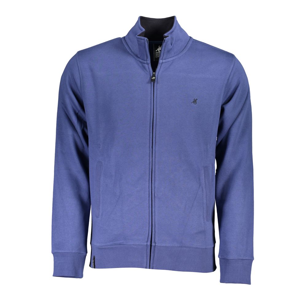 U.S. Grand Polo Blue Cotton Men's Men's Sweatshirt