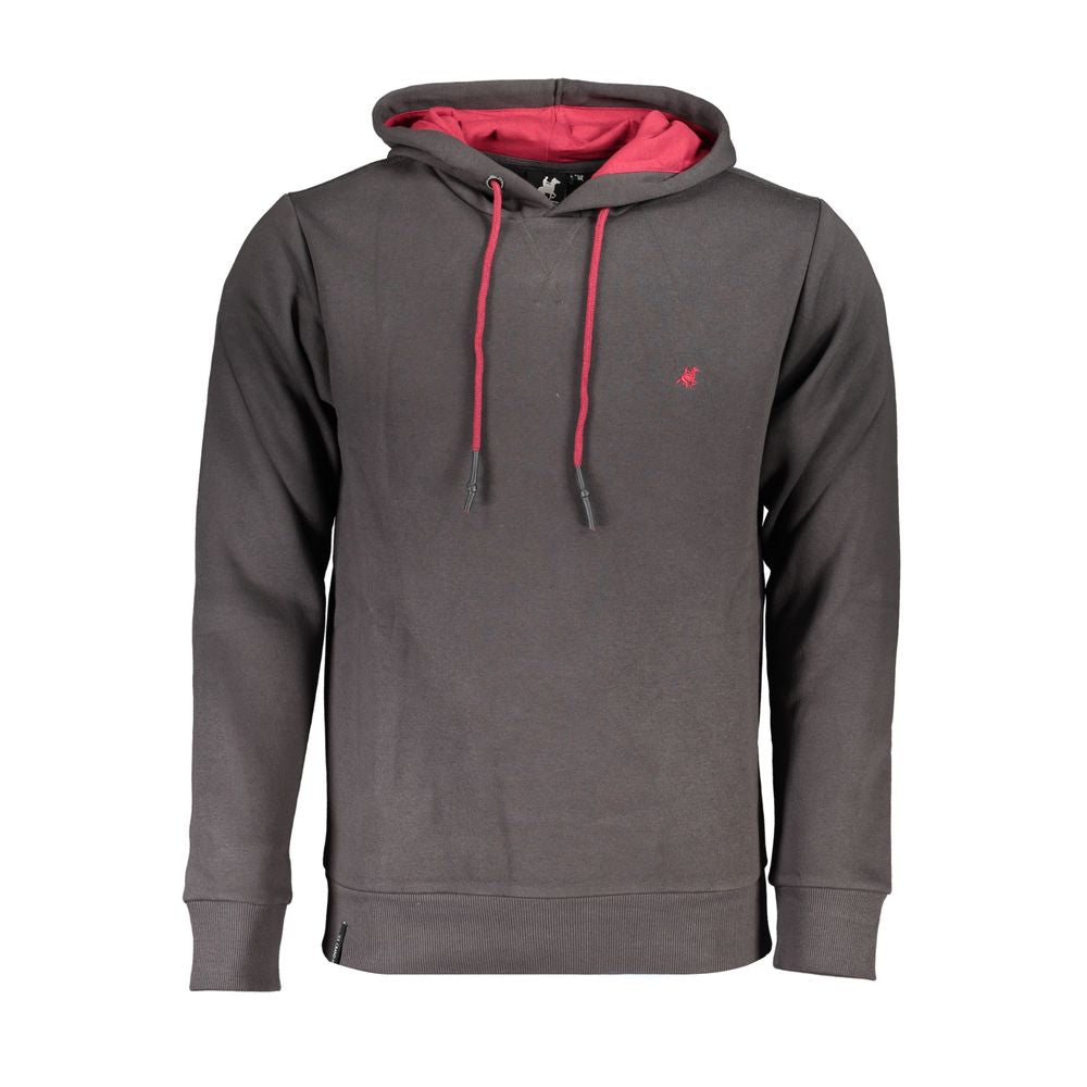 U.S. Grand Polo Griglio Cotton Men Men's Sweatshirt