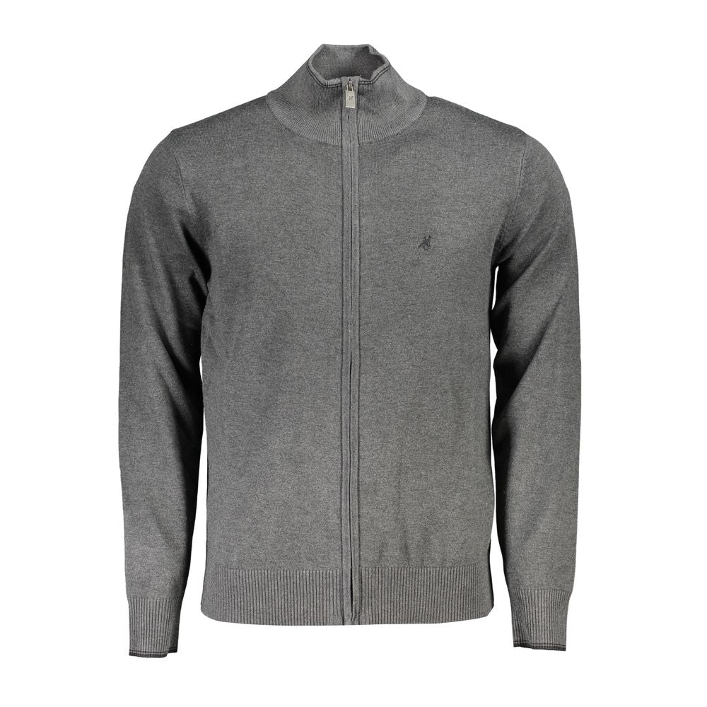 U.S. Grand Polo Grigio Viscosa Men Men's Cardigan