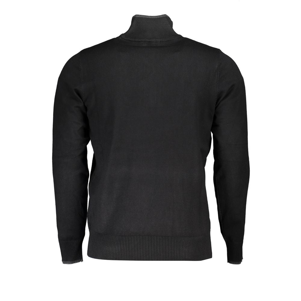 U.S. Grand Polo Black Viscose Men's Men's Sweater