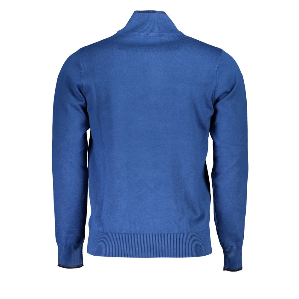 U.S. Grand Polo Blue Viscose Men's Men's Sweater