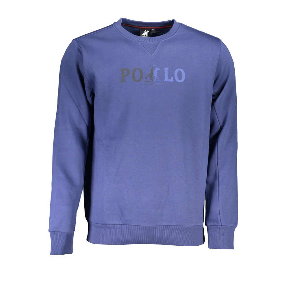 U.S. Grand Polo Blue Cotton Men's Men's Sweatshirt