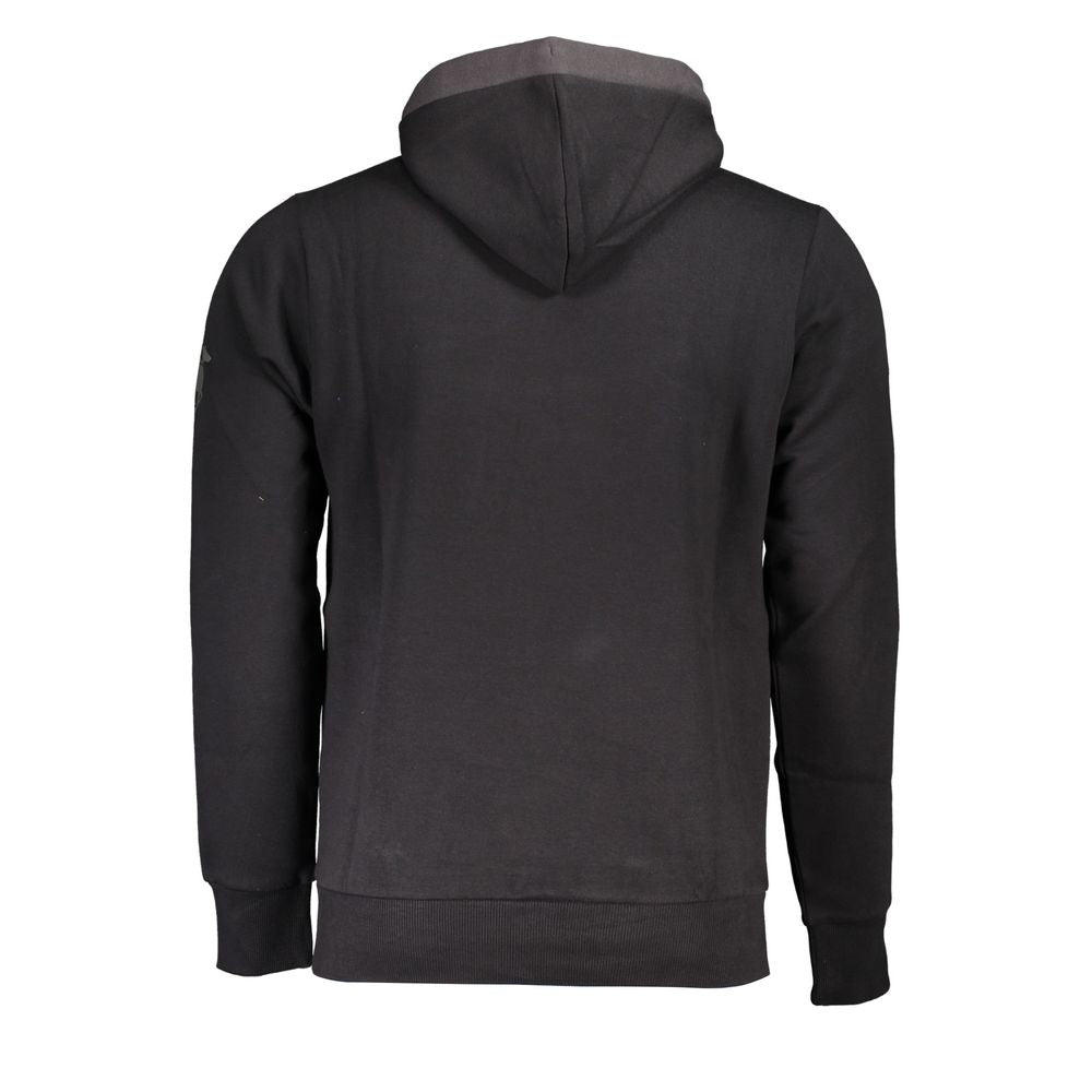 U.S. Grand Polo Black Cotton Men's Men's Sweatshirt