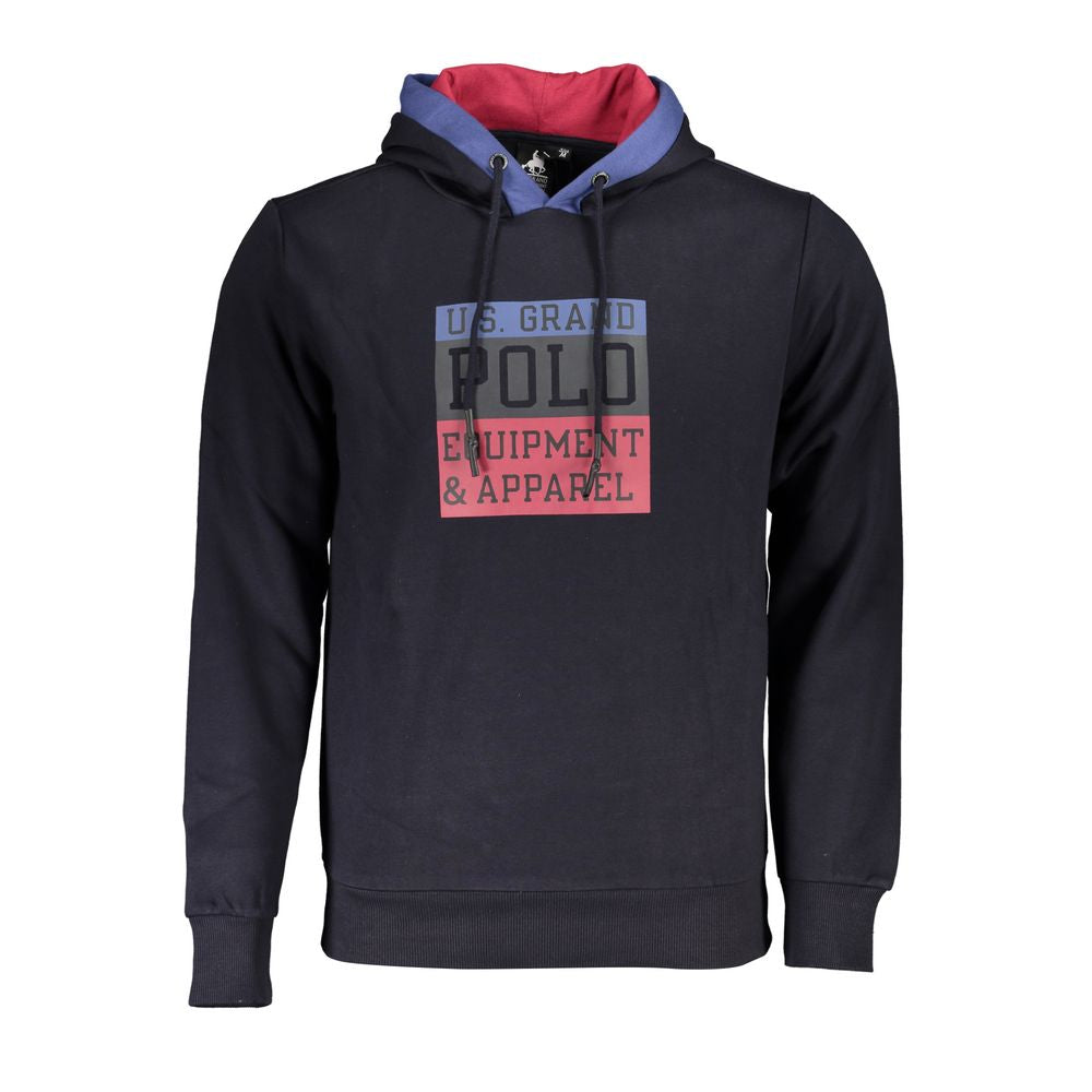 U.S. Grand Polo Blue Cotton Mens Men's Sweatshirt