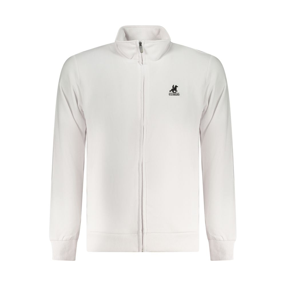 U.S. Grand Polo White Cotton Men's Men's Sweatshirt