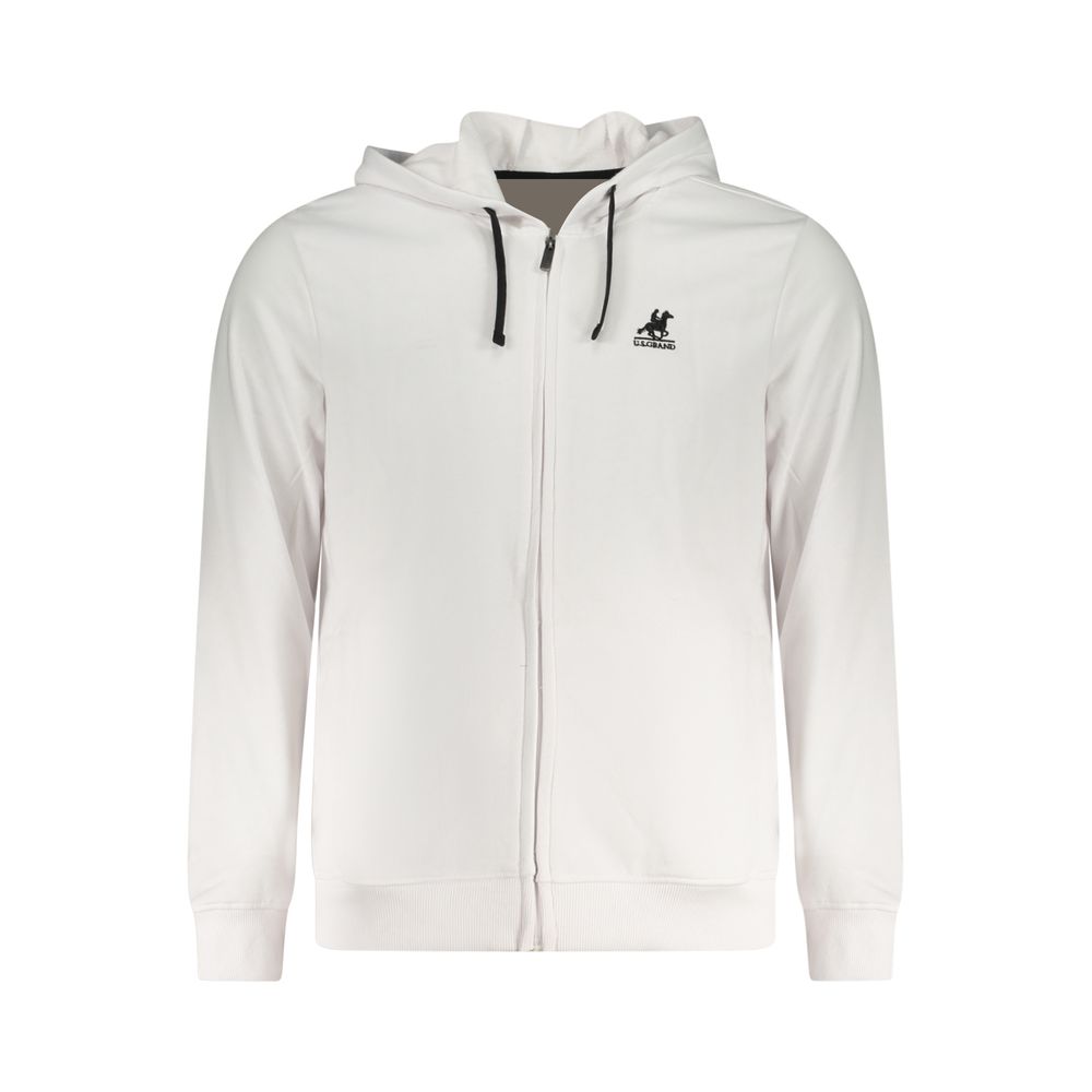 U.S. Grand Polo White Cotton Men's Men's Hoodie