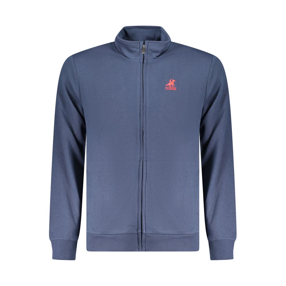 U.S. Grand Polo Blue Cotton Men's Men's Sweatshirt