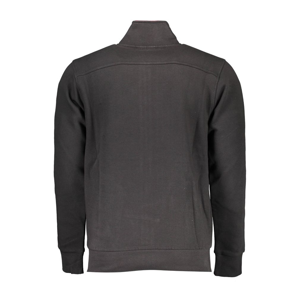 U.S. Grand Polo Black Cotton Men Men's Sweatshirt