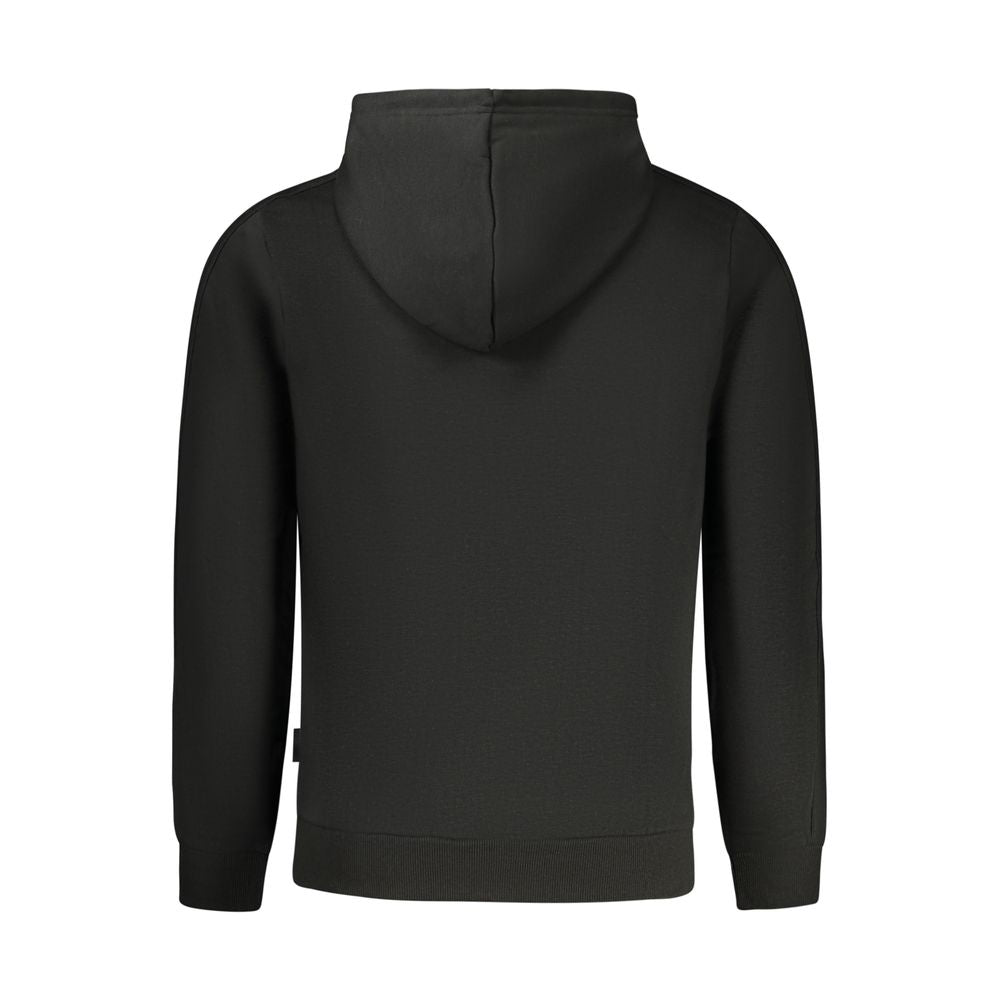 U.S. Grand Polo Black Cotton Men Men's Hoodie