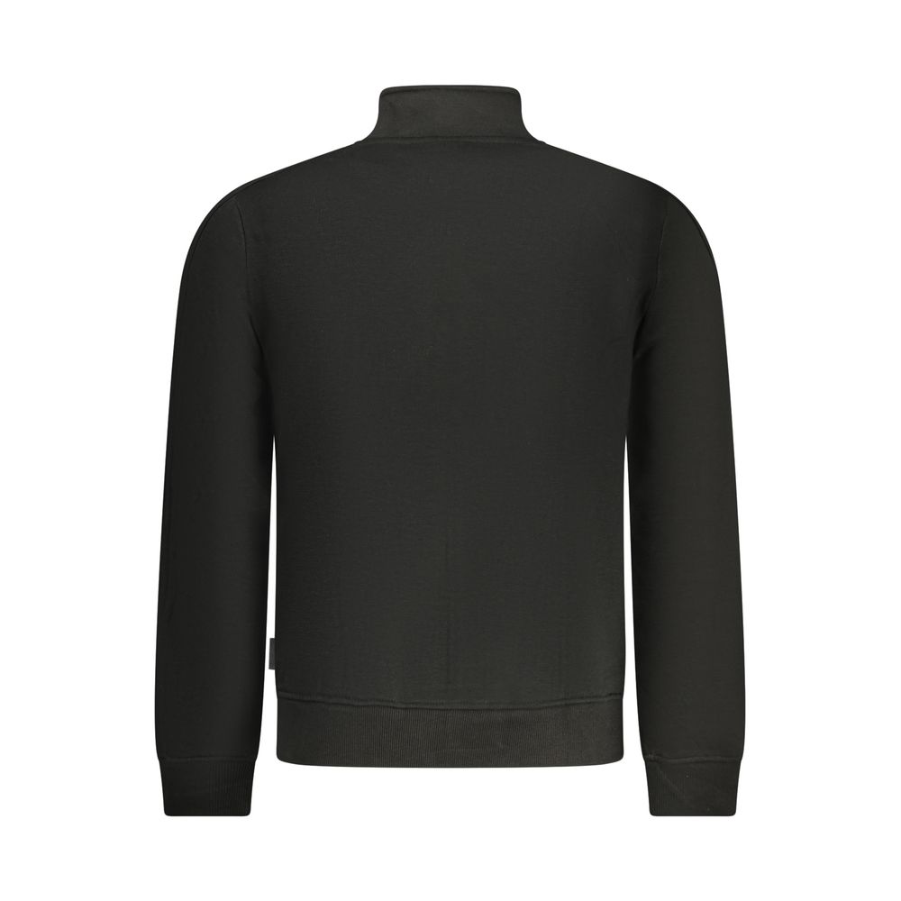 U.S. Grand Polo Black Cotton Men Men's Sweatshirt