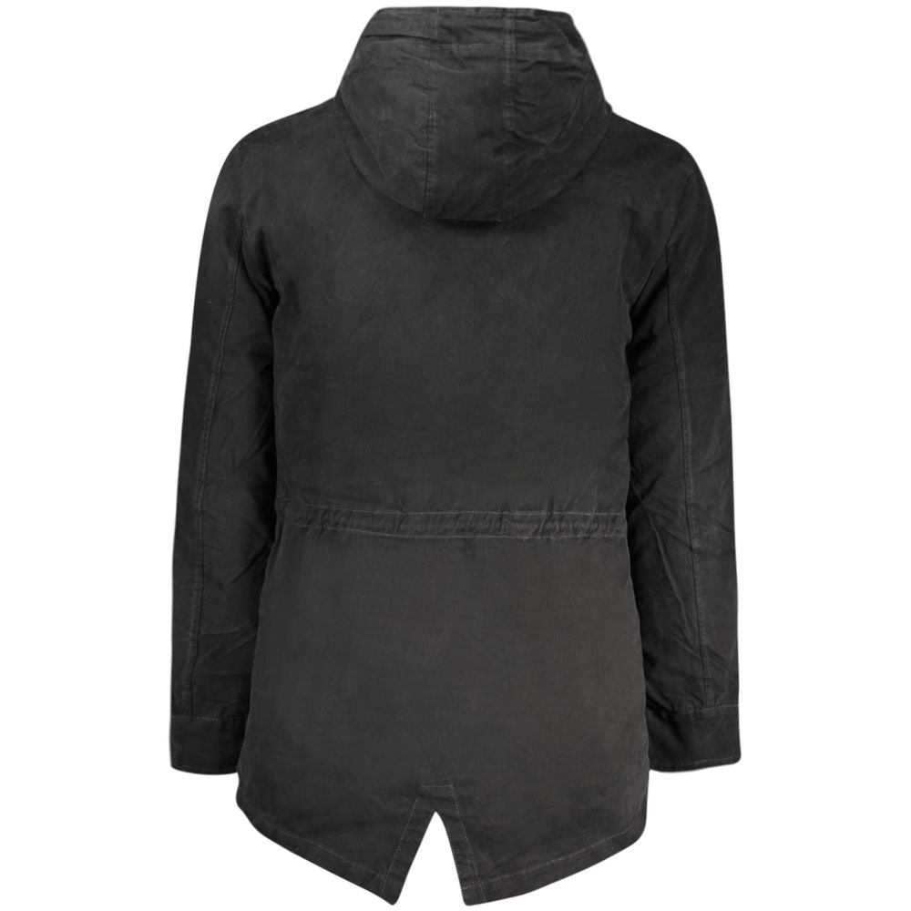 U.S. Grand Polo Nero Polyester Men's Parka Men's Jacket
