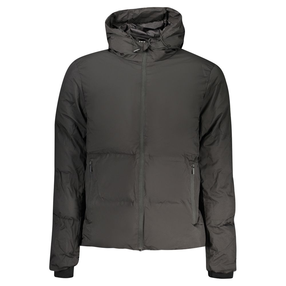 U.S. Grand Polo Black Polyester Men's Men's Jacket