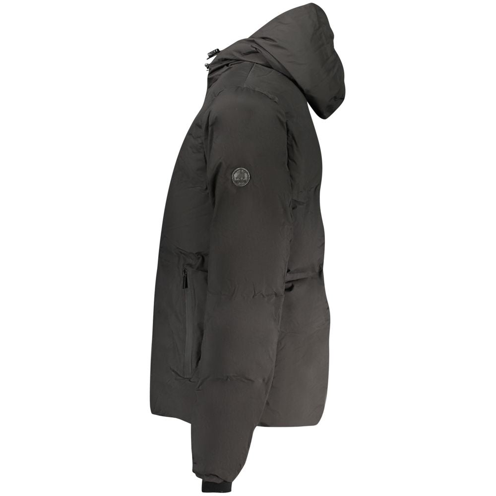 U.S. Grand Polo Black Polyester Men's Men's Jacket
