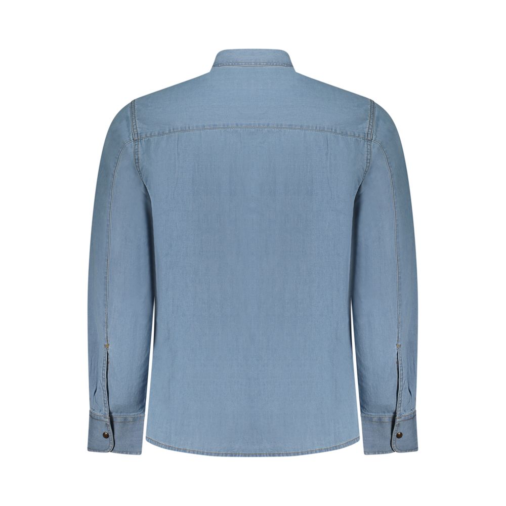 U.S. Grand Polo Azzurro Cotton Mens Men's Shirt