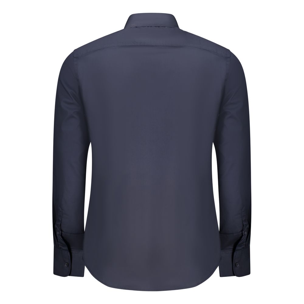 U.S. Grand Polo Blue Cotton Men Men's Shirt