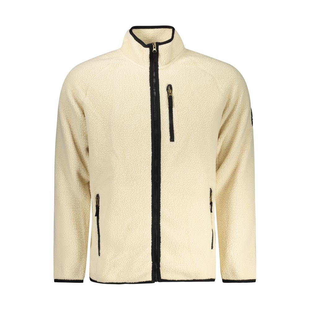 U.S. Grand Polo White Polyester Men Men's Sweatshirt