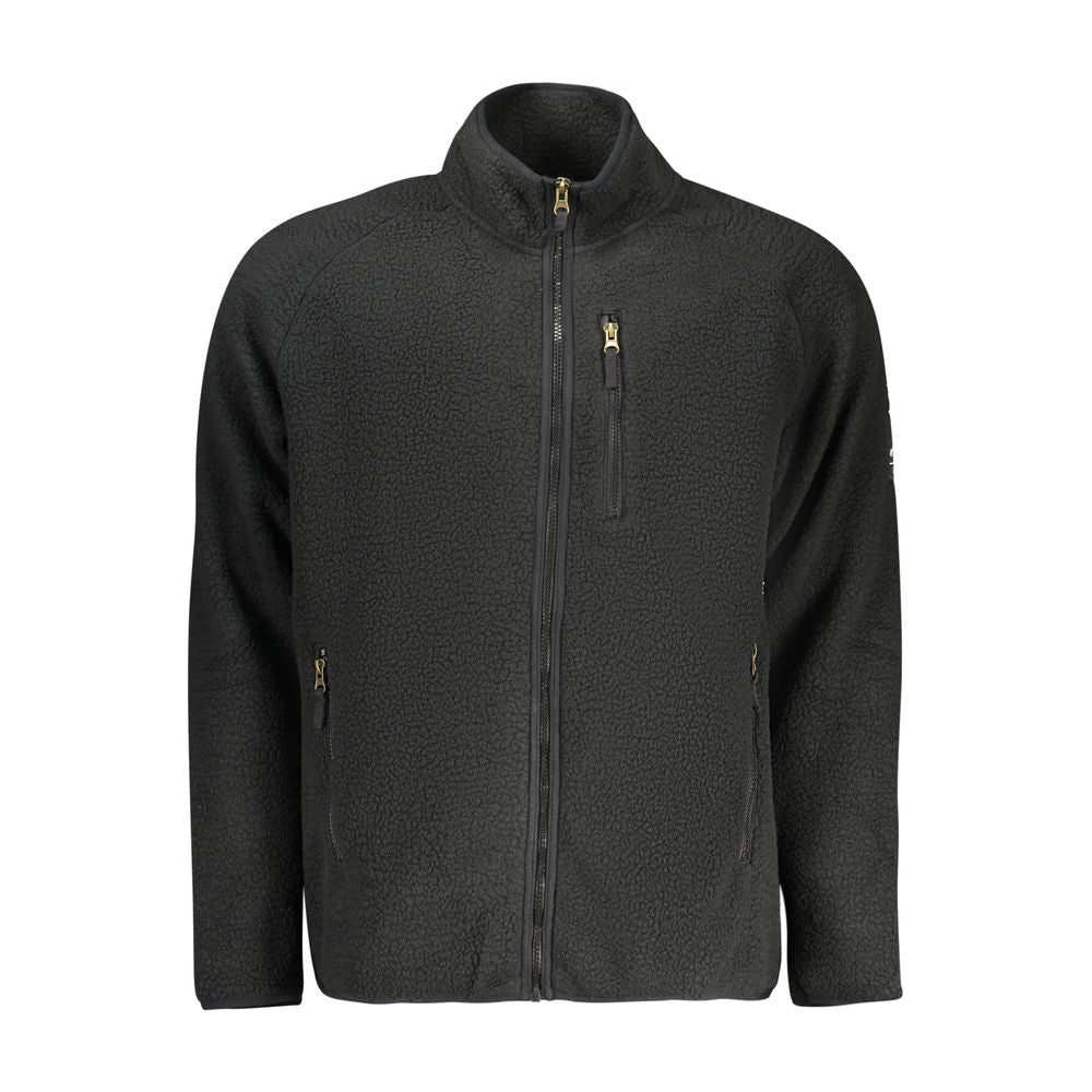 U.S. Grand Polo Black Polyester Men's Men's Sweatshirt