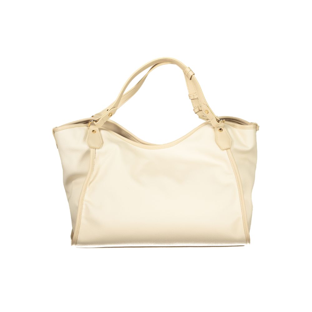 Cafenoir Beige Polyurethane Women Shoulder Women's Bag