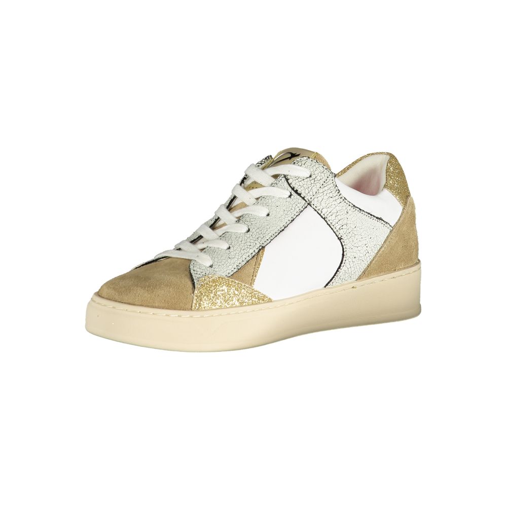 Cafenoir White Polyurethane Women Women's Sneaker