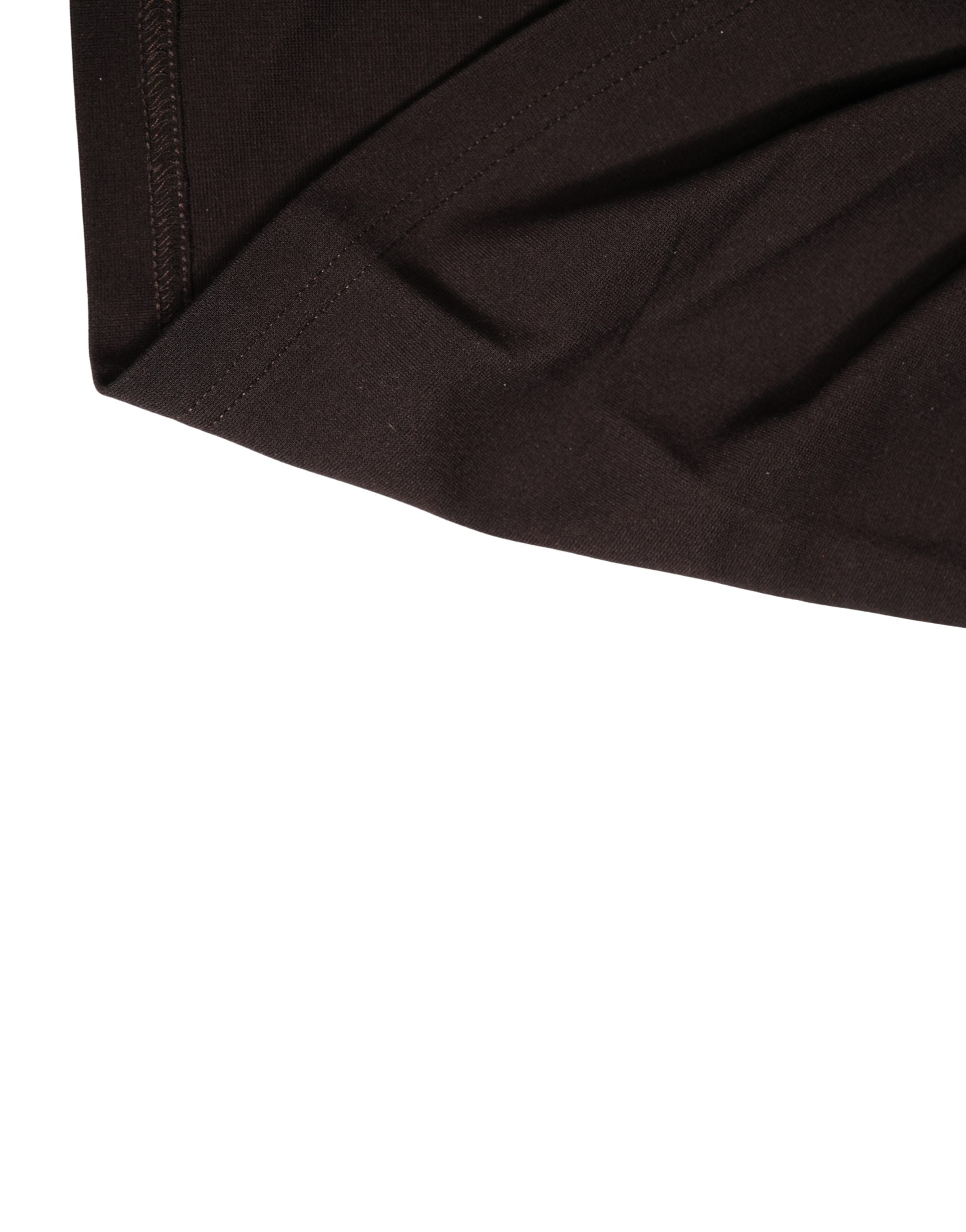 Dolce & Gabbana Brown Viscose Wide Belt Waist Cummerband Men's Men