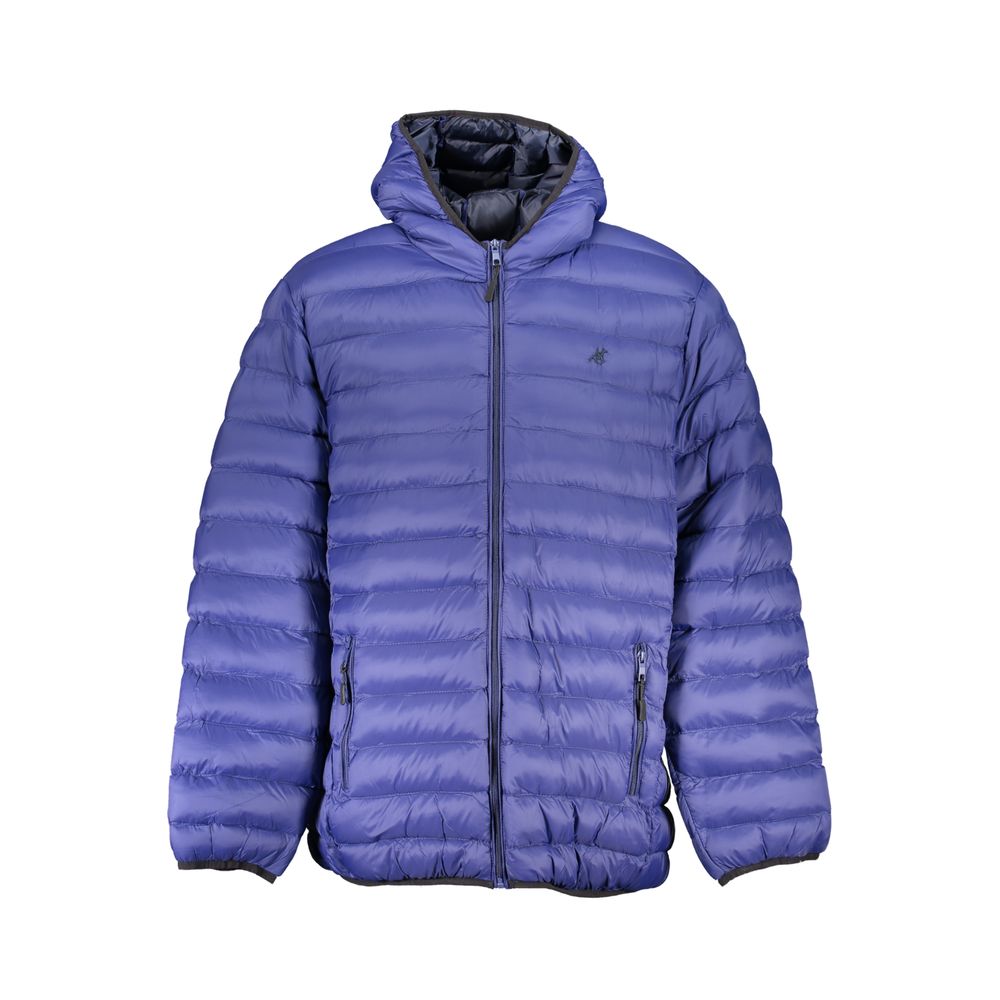 U.S. Grand Blu Polyester Men Men's Jacket