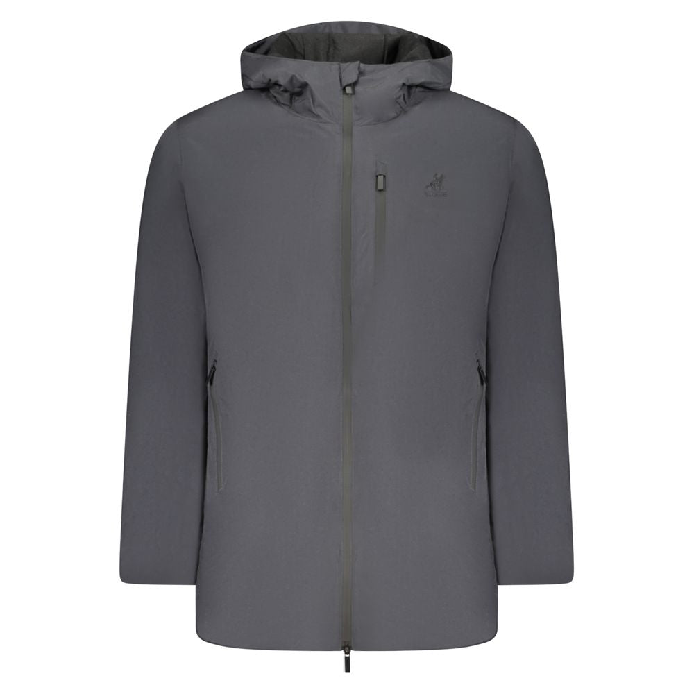 U.S. Grand Polo Nero Polyester Men's Men's Jacket