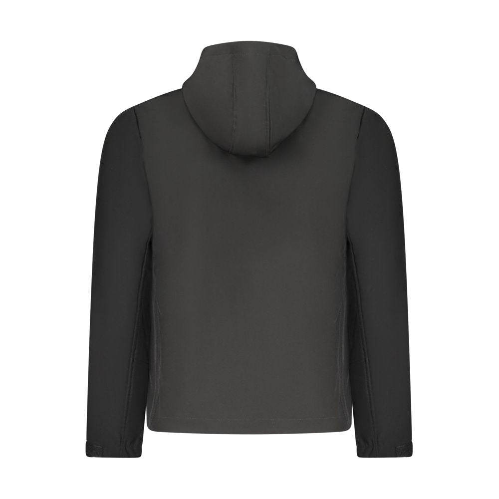 U.S. Grand Polo Black Polyester Mens Men's Jacket