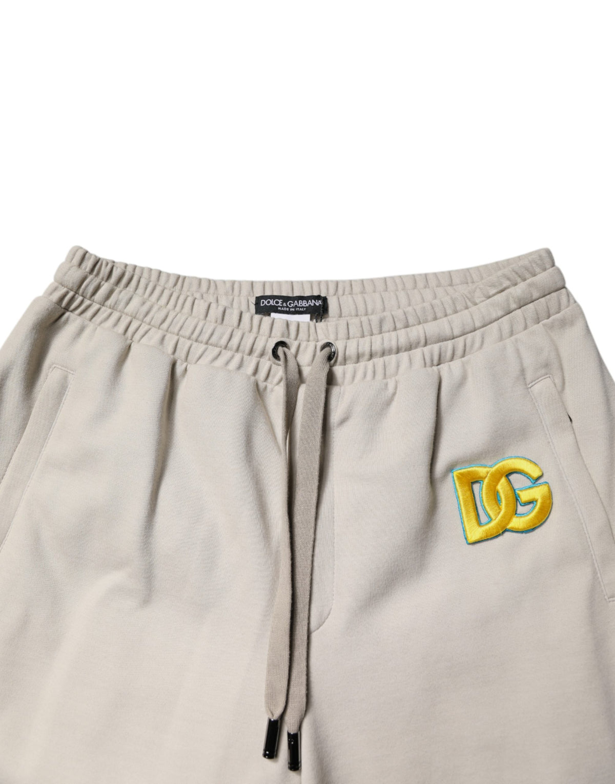 Dolce & Gabbana Multicolor Cotton DG Jogger SweatMen's Men's Pants