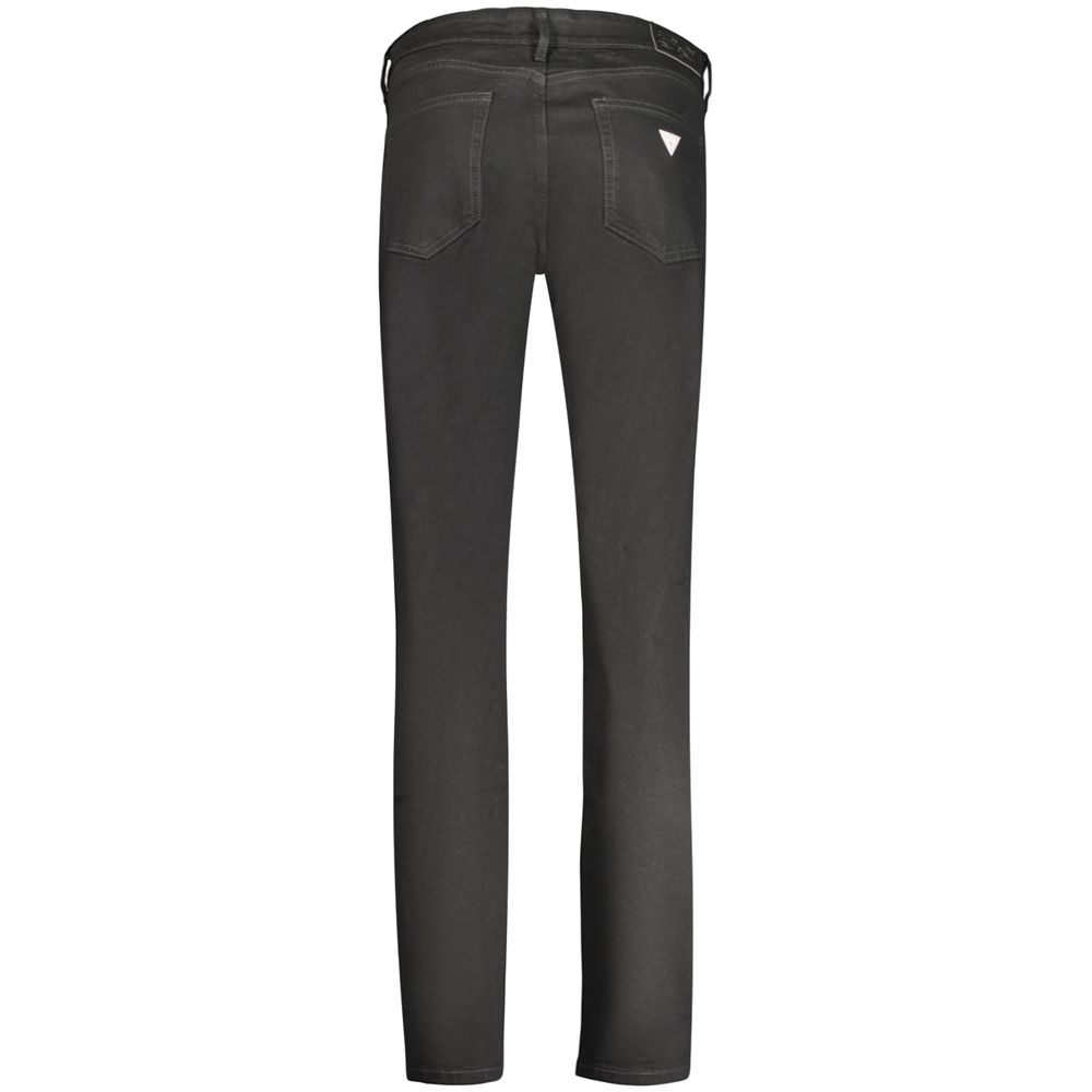 Guess Jeans Nero Cotton Women Women's Jeans