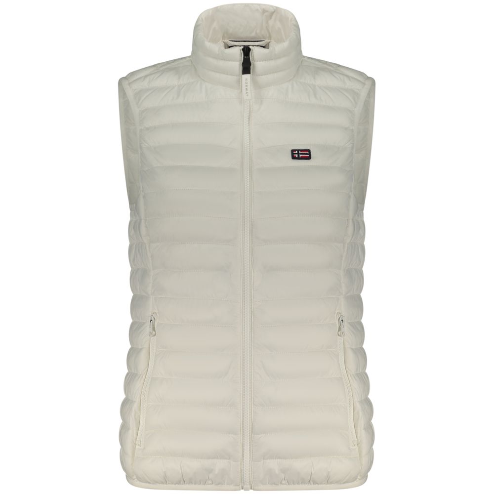 Norway 1963 Bianco Poliammide Women's Women's Gilet