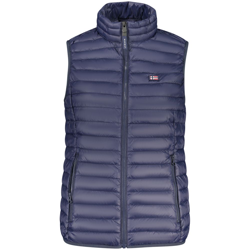 Norway 1963 Blu Poliammide Women's Women's Gilet
