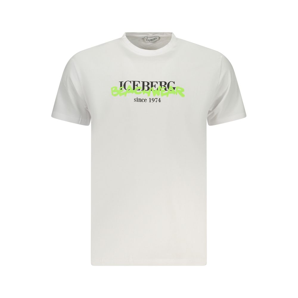 Iceberg Neon Cotton Men Men's T-Shirt