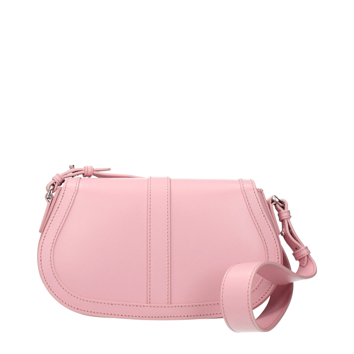 Versace Pink Leather Shoulder Women's Bag