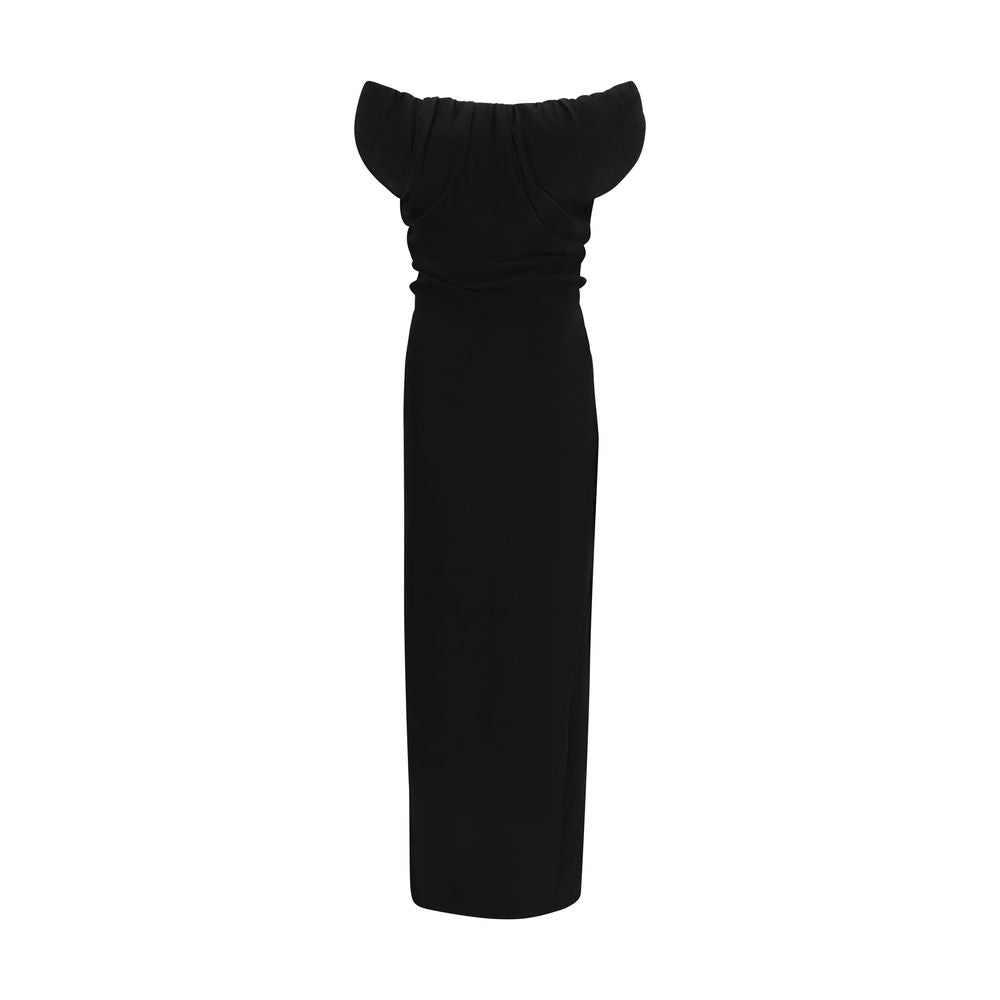 Vivienne Westwood Black Viscose Cocktail Women's Dress