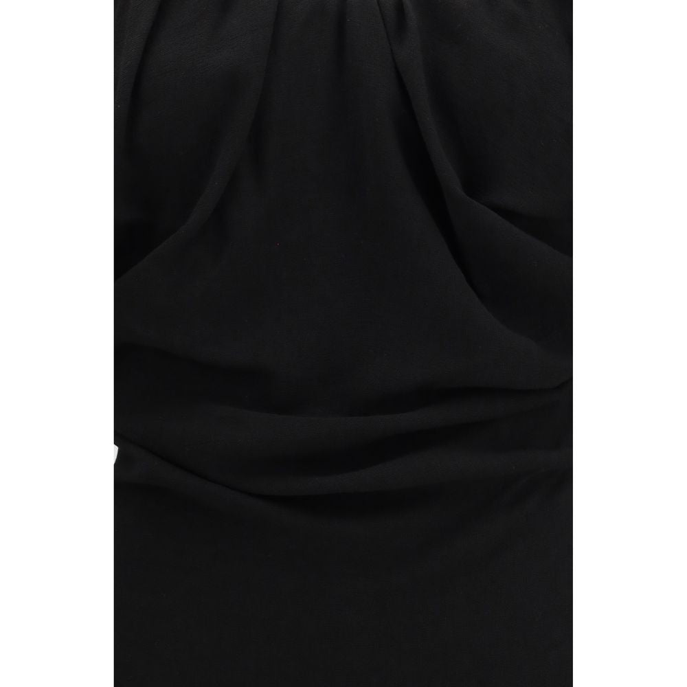 Vivienne Westwood Black Viscose Cocktail Women's Dress