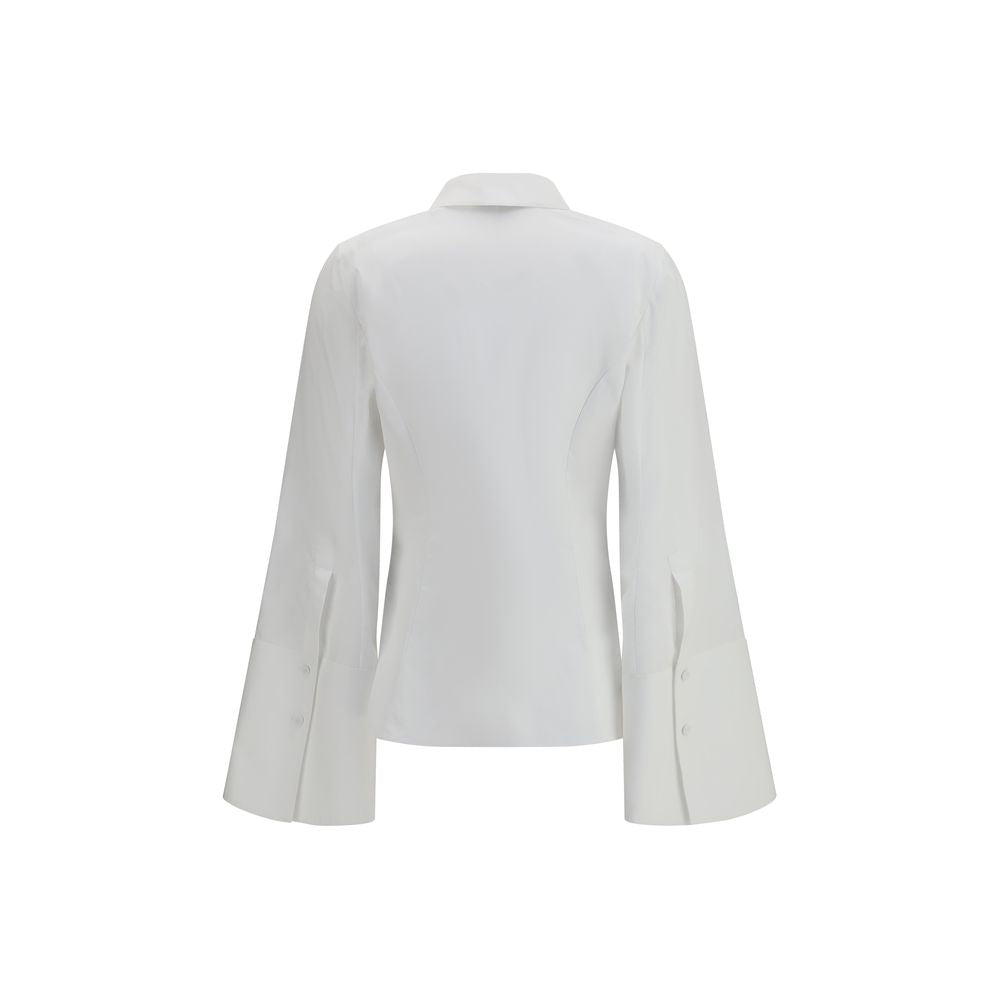 Gabriela Hearst White Cotton Dress Women's Shirt
