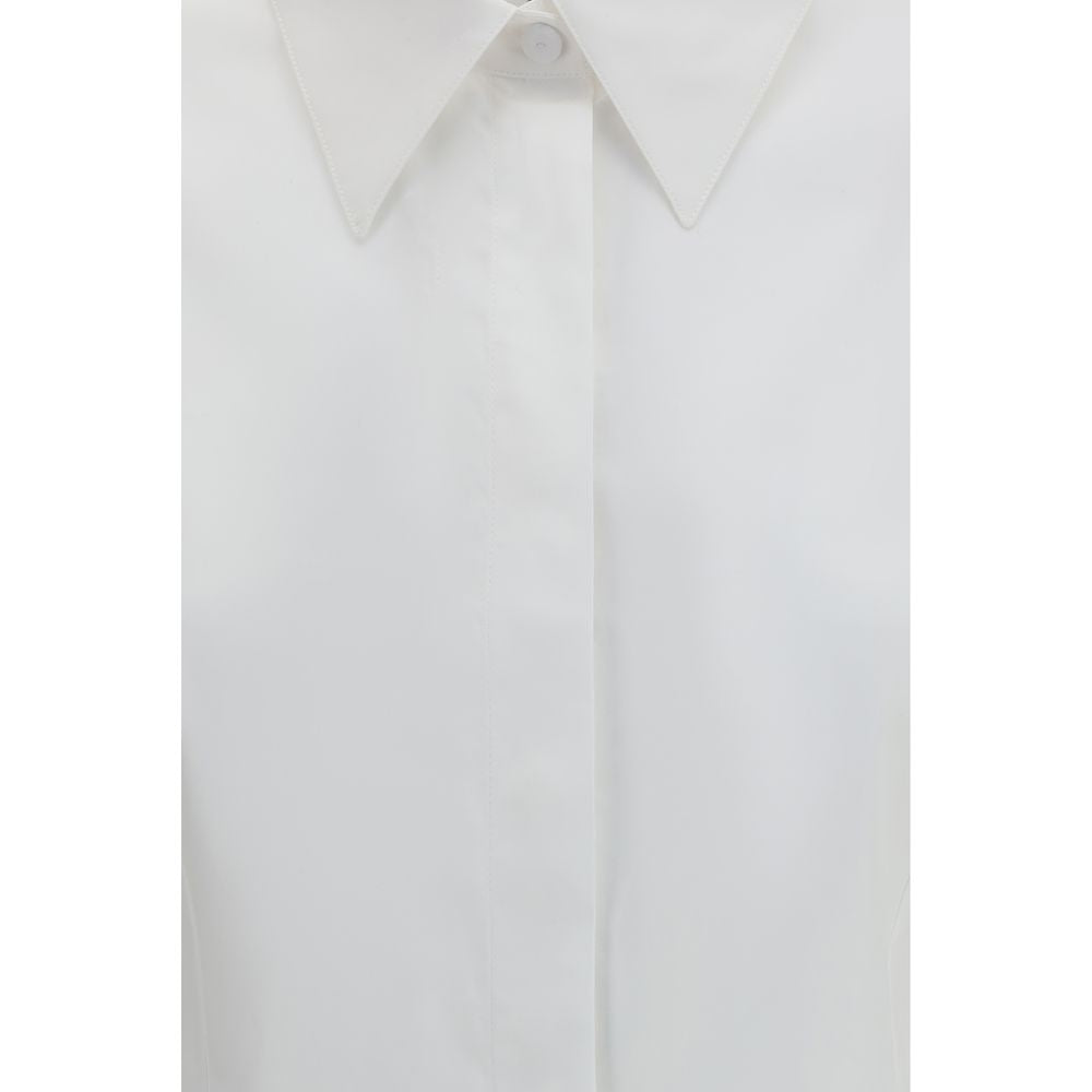 Gabriela Hearst White Cotton Dress Women's Shirt