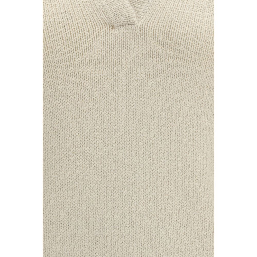 Gabriela Hearst Beige Cashmere Polo Women's Shirt