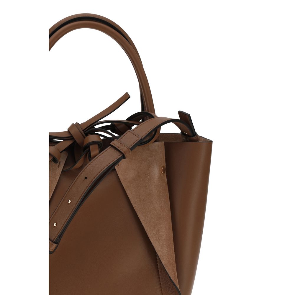 Gabriela Hearst Brown Lamb Ovis Aries Women's Handbag