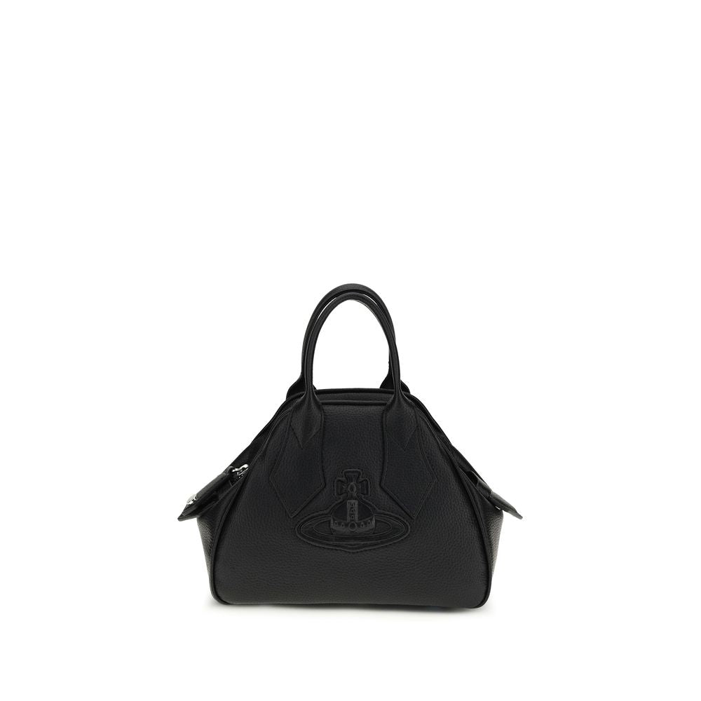 Vivienne Westwood Black Calf Leather Bos Taurus Women's Handbag