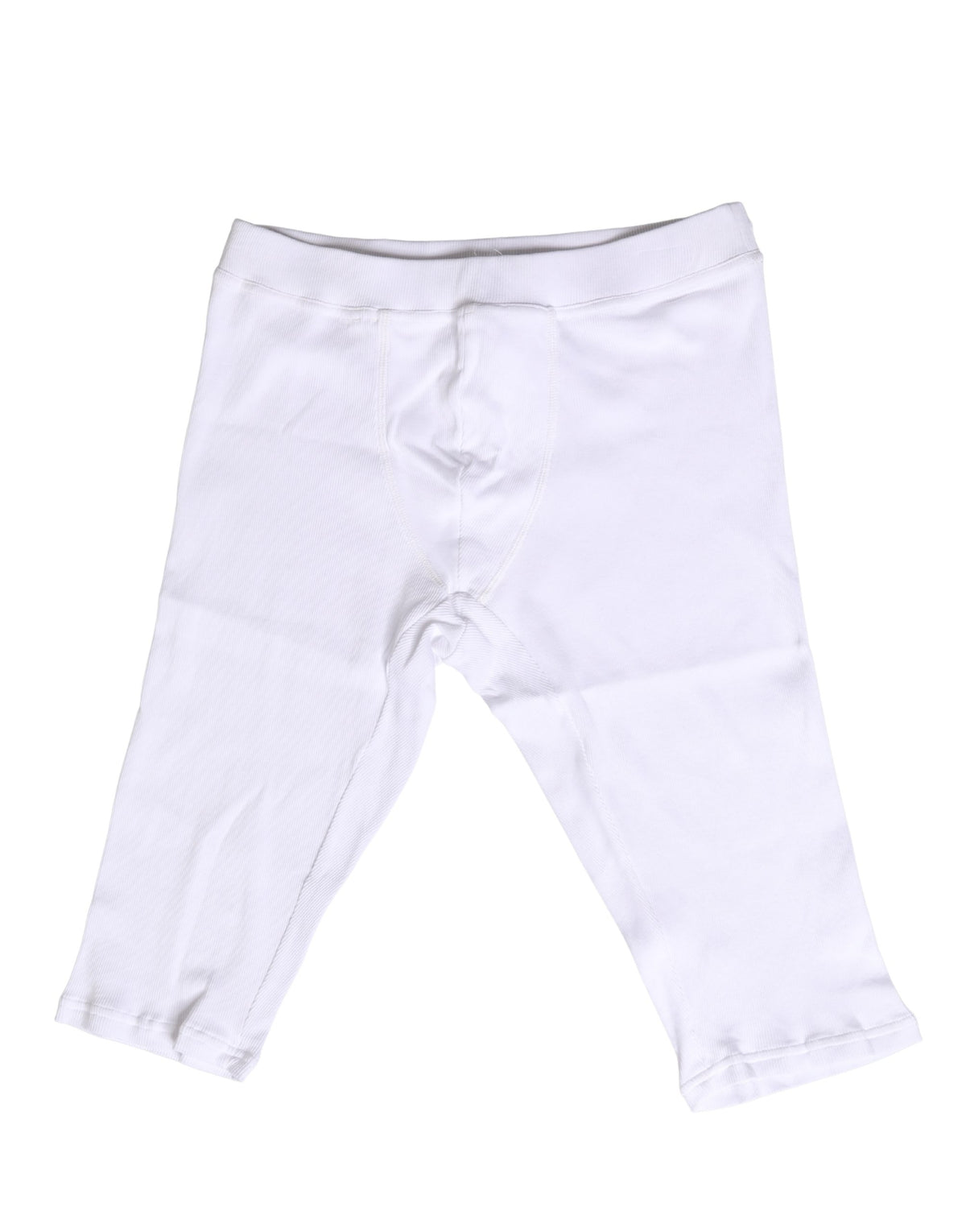 Dolce & Gabbana White Cotton Short Johns Men Pants Men's Underwear